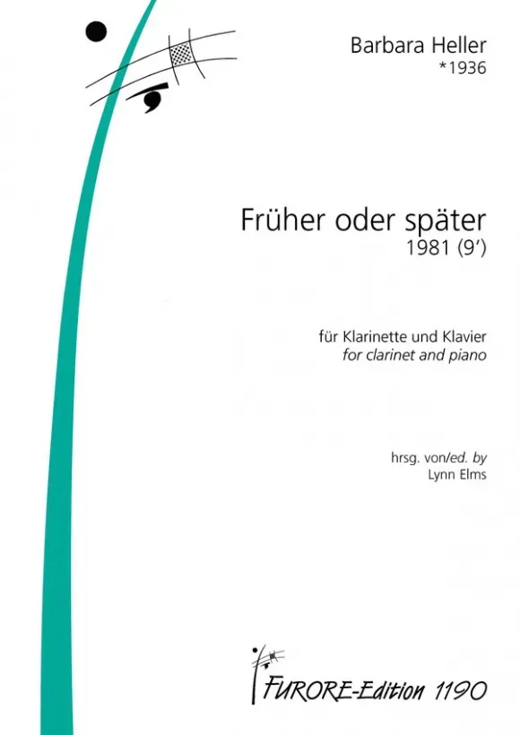 Furore Edition Früher oder später Klarinette Klavier Noten