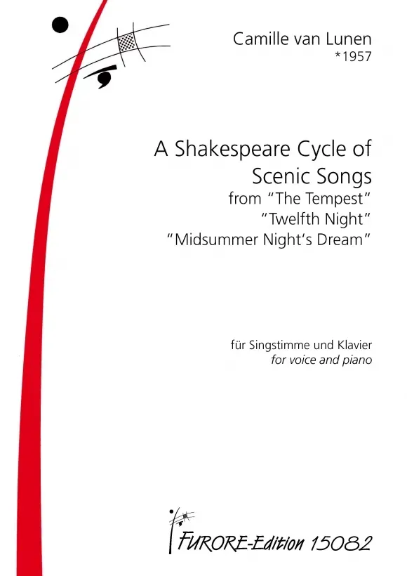 Furore Edition A Shakespeare Cycle of Scenic Songs Noten für Stimme und Klavier