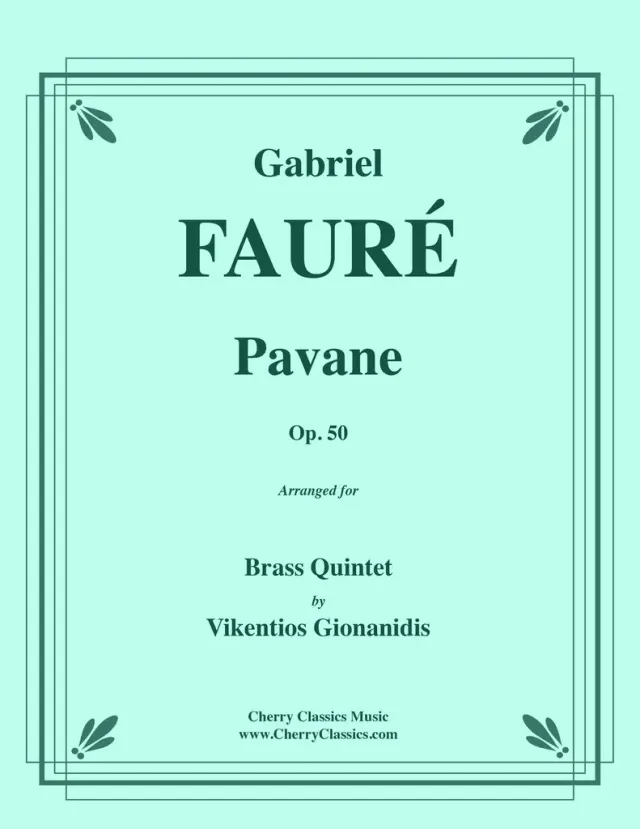 Vikentios Gionanidis Pavane Noten Blechbläserquintett