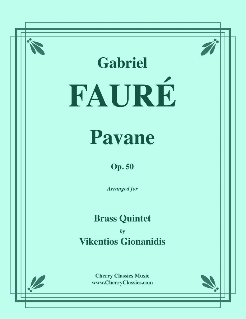Vikentios Gionanidis Pavane Noten Blechbläserquintett