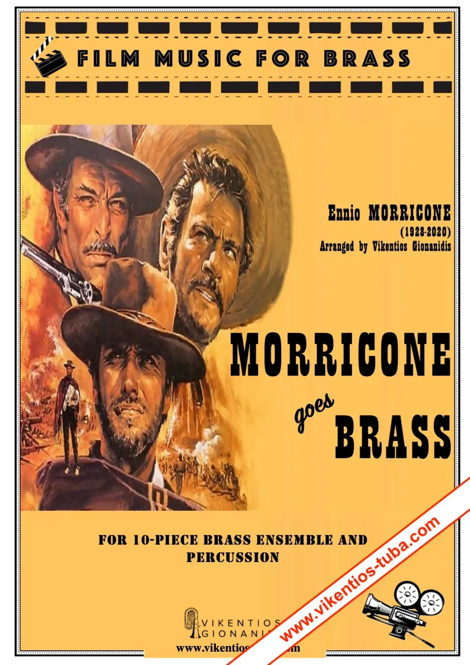 Vikentios Gionanidis Morricone goes Brass Noten für Blechensemble (10)
