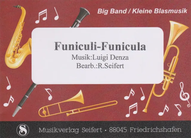Studio-Verlag Rudi Seifert Funiculi-Funicula Noten B-Ware