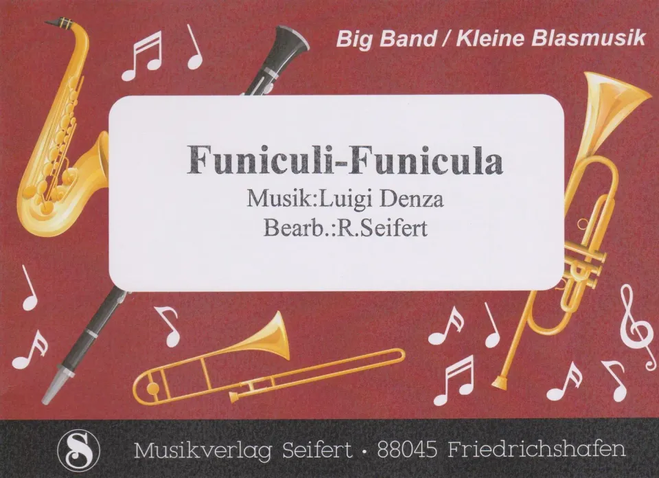Studio-Verlag Rudi Seifert Funiculi-Funicula Noten B-Ware