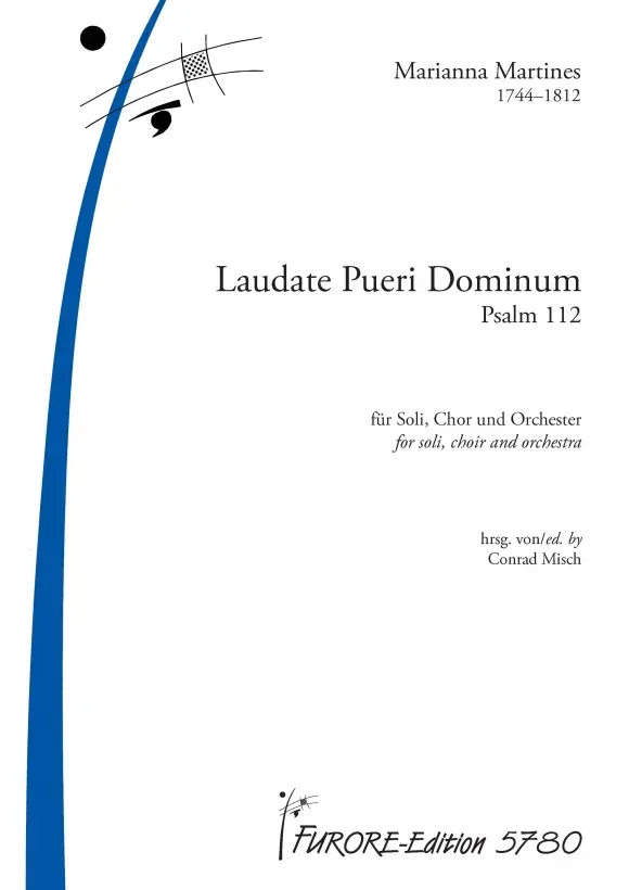 Furore Edition Laudate Pueri Dominum Psalm 112 Partitur