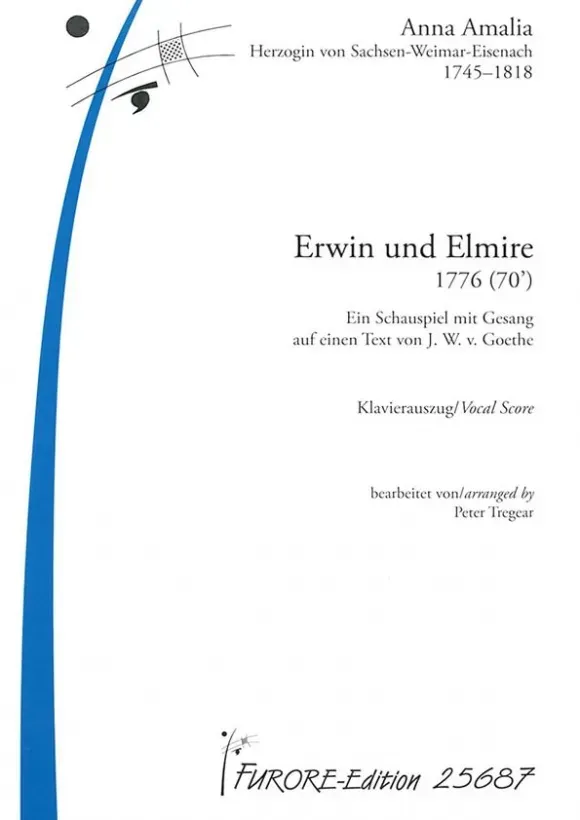 Furore Edition Erwin und Elmire Aufführungsmaterial Leihmaterial Oper