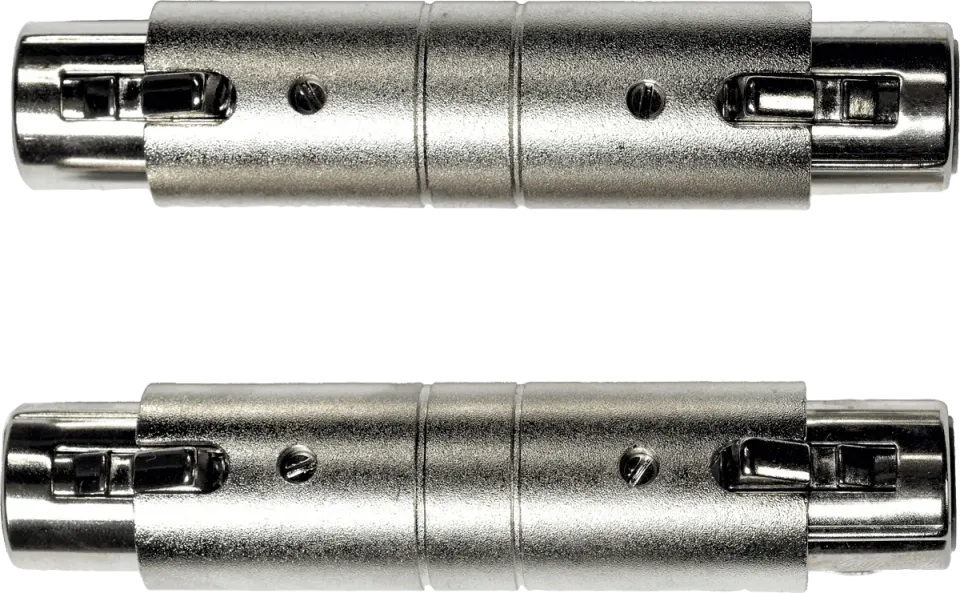 Yellow Cable AD28 Adapter XLR Kupplung 2 Stück