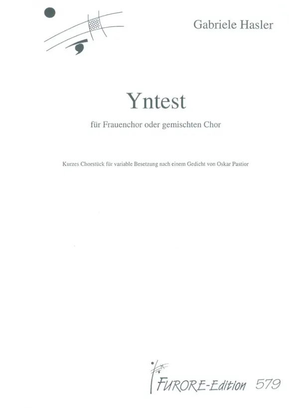Furore Edition Yntest Partitur Frauenchor Gemischter Chor