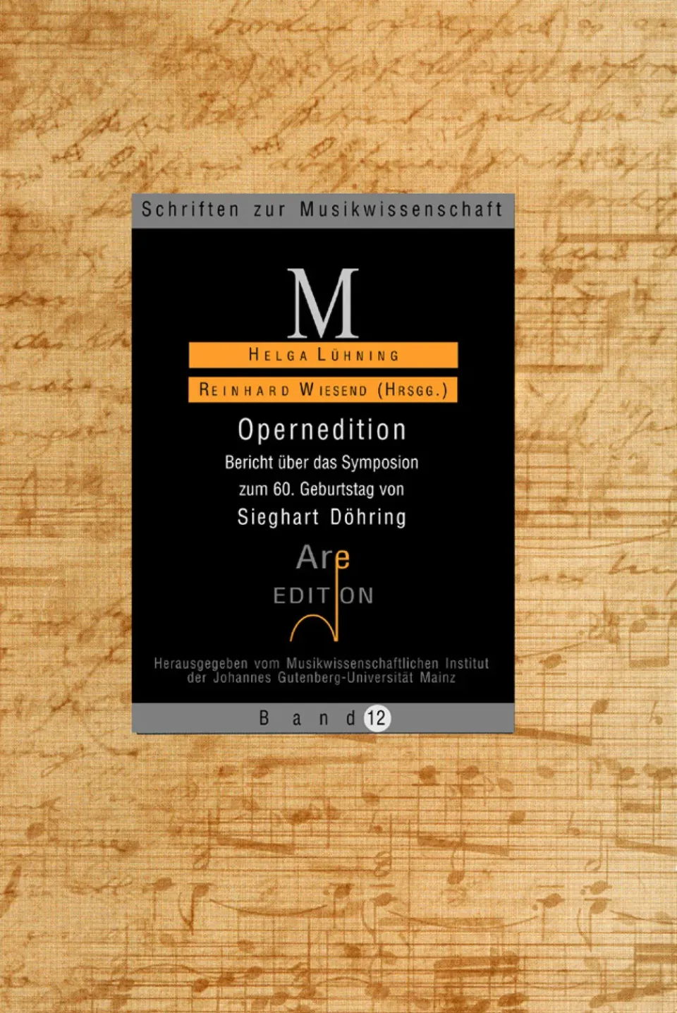Are Musik Verlag Opernedition Lühning Wiesend Herausgeber