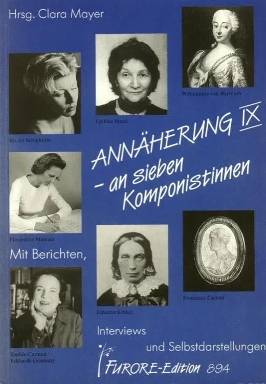 Furore Edition Annäherung IX Buch über sieben Komponistinnen