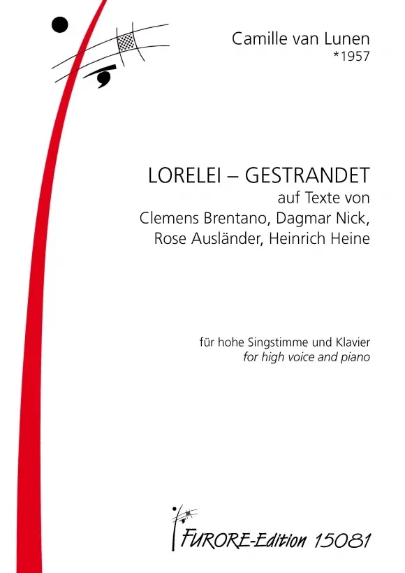 Furore Edition Lorelei gestrandet Noten hohe Stimme Klavier