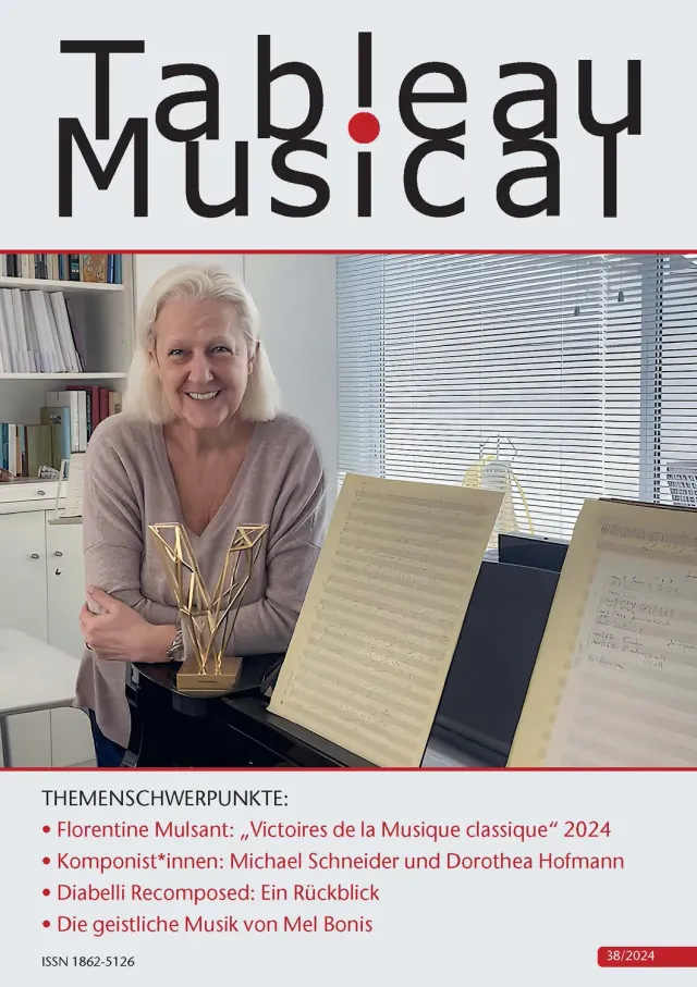 Furore Edition Tableau Musical Nr. 38 Zeitschrift Frühling 2024