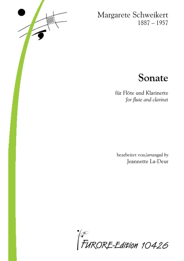 Furore Edition Sonate Flöte Klarinette Noten Arrangement