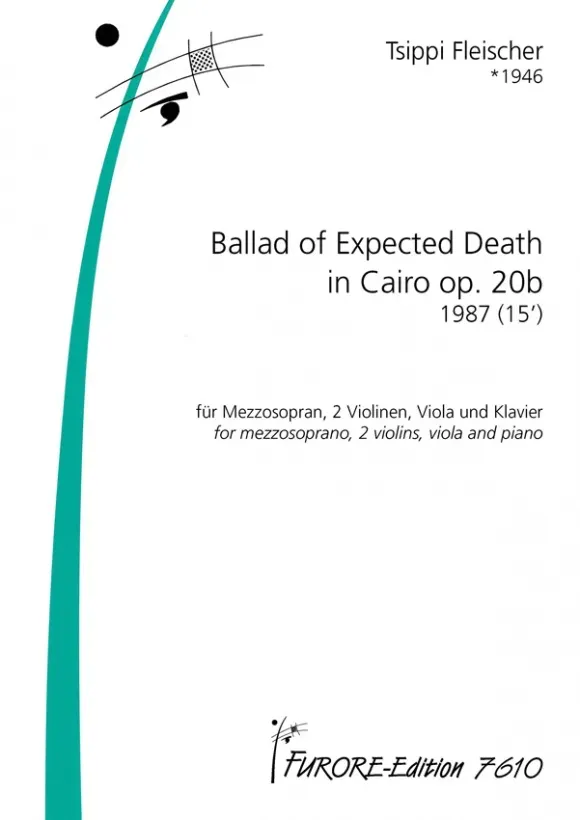 Furore Edition Ballad of Expected Death Noten Aufführungsmaterial