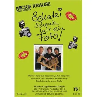Studio-Verlag Rudi Seifert Schatzi schenk mir ein Foto Blasmusik