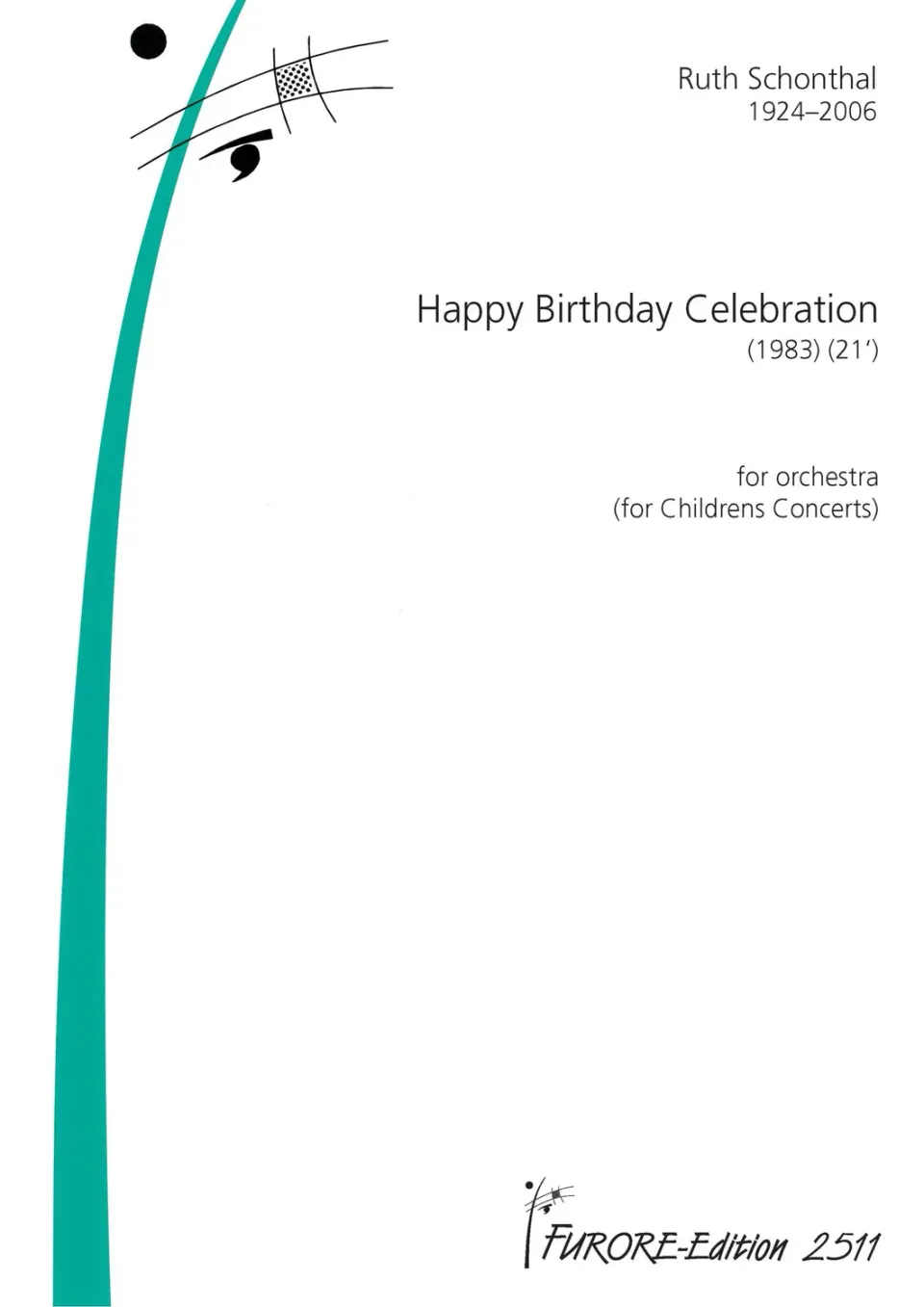 Furore Edition Happy Birthday Celebration Mietmaterial für Orchester