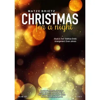 Studio-Verlag Rudi Seifert Christmas for a night Matze Brietz Blasmusik Noten