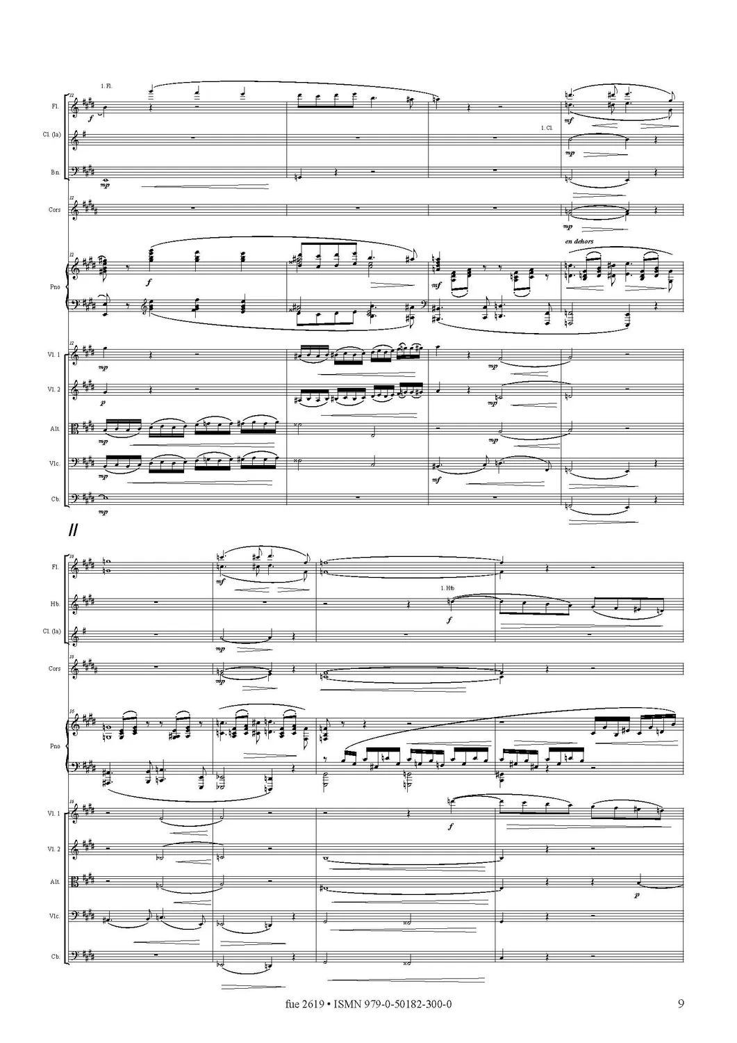 Furore Edition Soundtrack for a Dark Street Mietmaterial Orchester