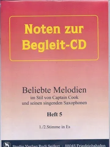 Studio-Verlag Rudi Seifert Beliebte Melodien 5 Begleit-CD Duo