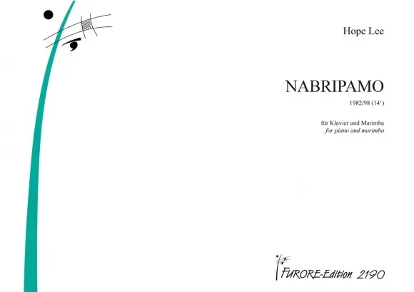 Furore Edition NABRIPAMO Noten Marimba Klavier Partitur und Stimme schwer