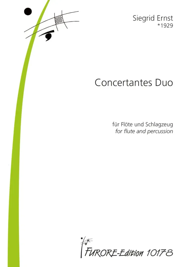 Furore Edition Concertantes Duo für Flöte und Percussion Partitur