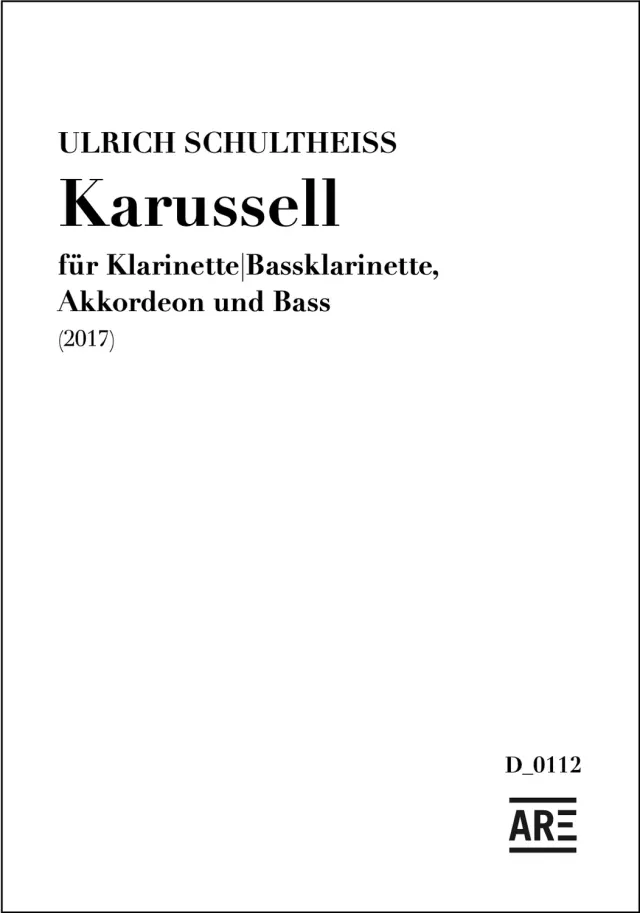 Are Musik Verlag Schultheiss Karussell Noten Klarinette Akkordeon