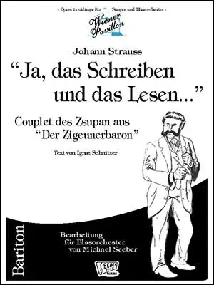 Seeber Ja das Schreiben und das Lesen Zigeunerbaron Noten Bass