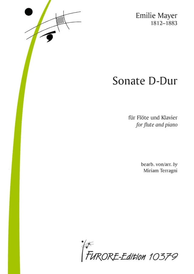 Furore Edition Sonate D-Dur für Flöte und Klavier Noten