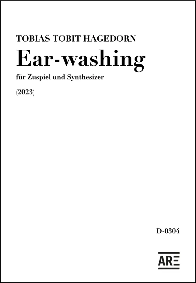 Are Musik Verlag Hagedorn Ear-washing Zuspiel Synth Noten