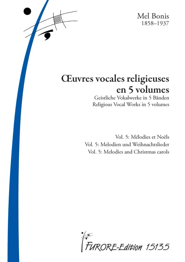 Furore Edition Geistliche Vokalwerke Vol. 5: Melodien und Weihnachtslieder Noten