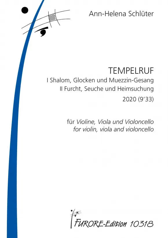 Furore Edition Tempelruf op. 42 Noten Streichtrio