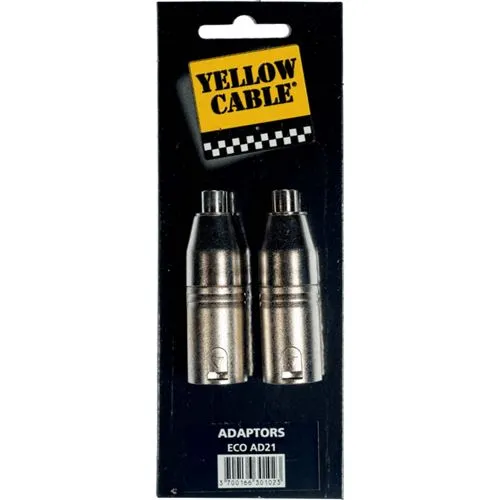 Paul Beuscher AD21 RCA-XLR-Adapter 2er-Set