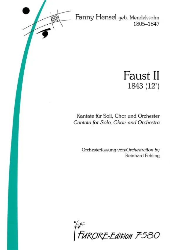 Furore Edition Faust II. Cantata for Solo, Choir and Orchestra Mietmaterial
