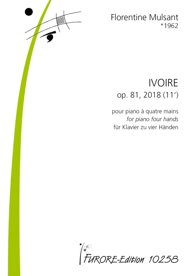 Furore Edition Ivoire op. 81 Noten Klavierduo 11 Min.