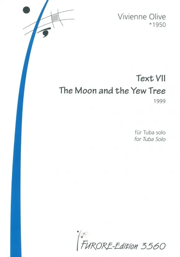 Furore Edition Text VII Moon Yew Tree Noten Tuba Solo
