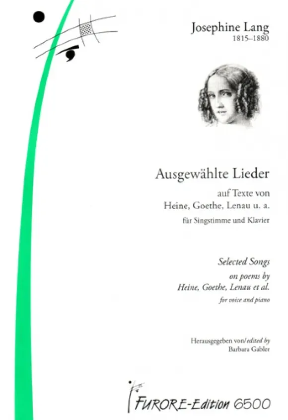 Furore Edition Selected Songs Gesangsnoten Gesang Klavier