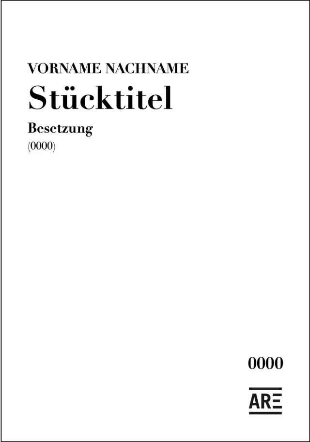 Are Musik Verlag Alvorada Gitarren-Duo Noten Are2201