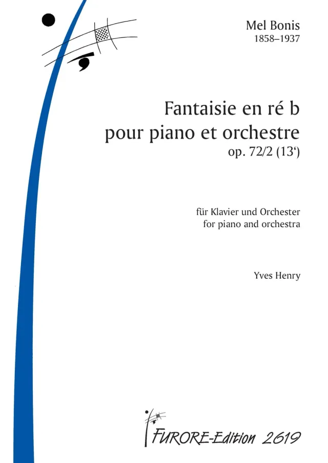 Furore Edition Fantaisie en ré b op. 72/2 Partitur Klavier