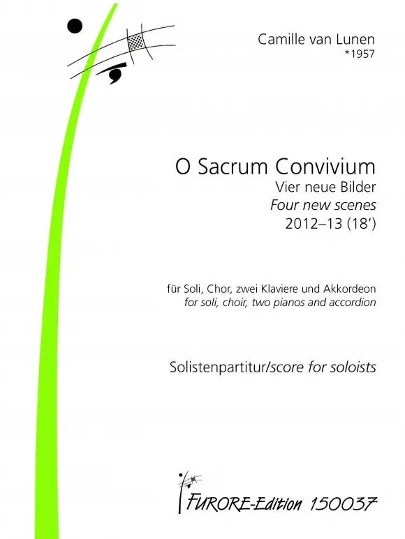 Furore Edition O Sacrum Convivium Noten Soli Chor Ensemble