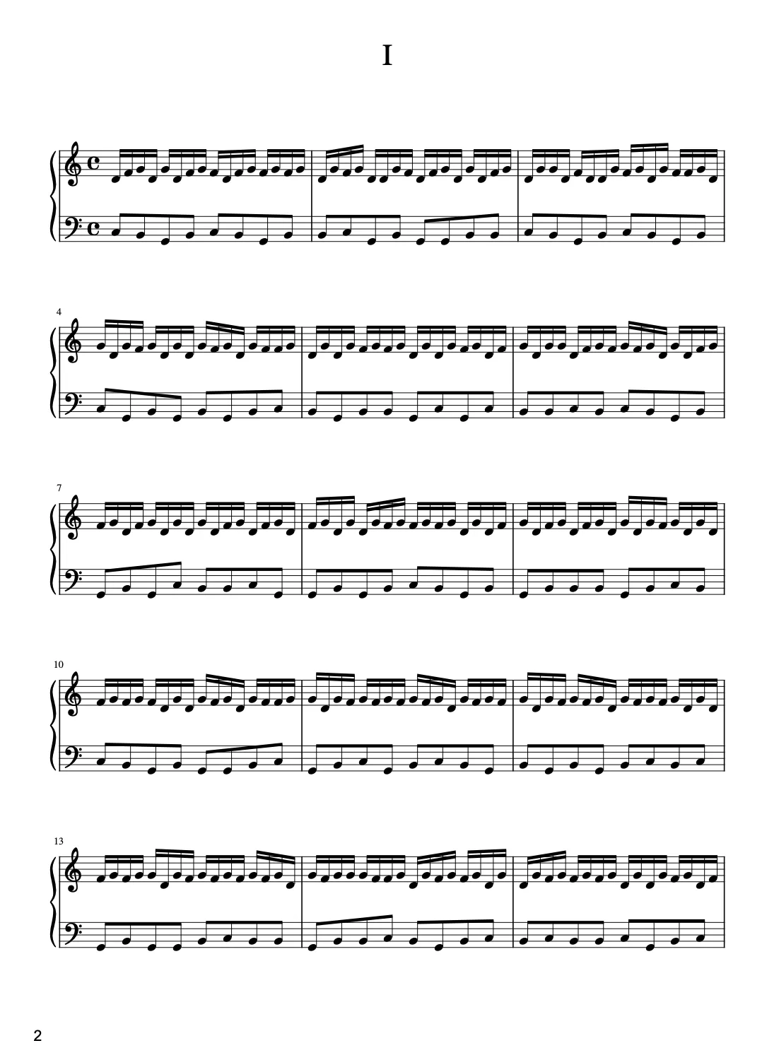 Are Musik Verlag Andric Keyboard Studies Tastennoten