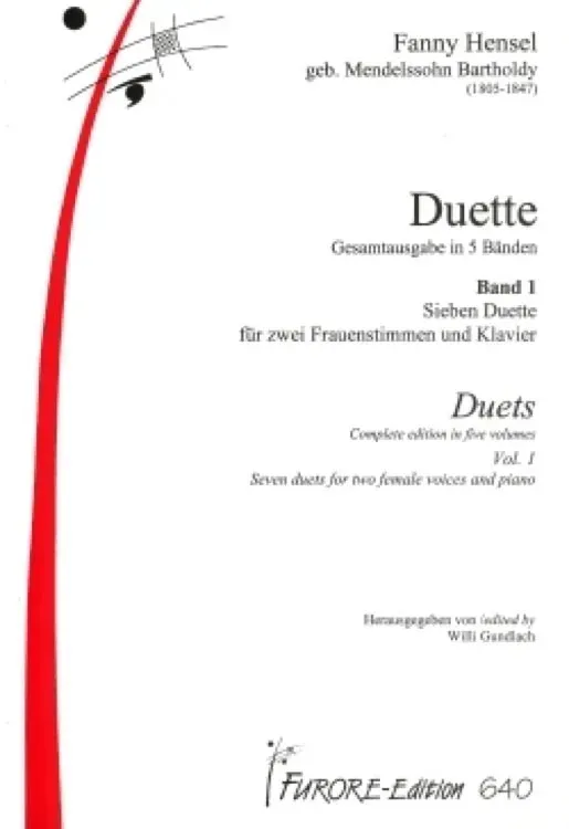 Furore Edition Duets Vol. 1-5 Duette Gesang Klavier
