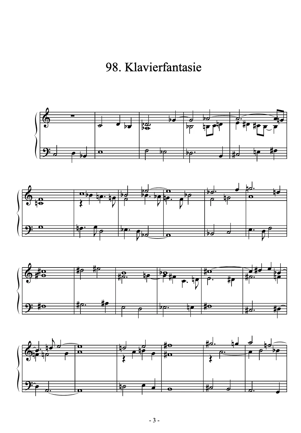 Are Musik Verlag Klavierfantasien Band 7 (97–112) Klaviernoten