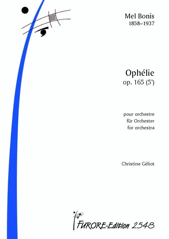 Furore Edition Ophélie op. 165/2 Orchester Mietmaterial