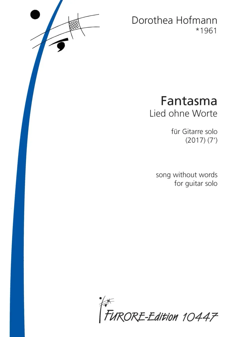 Furore Edition Fantasma Gitarre solo Noten