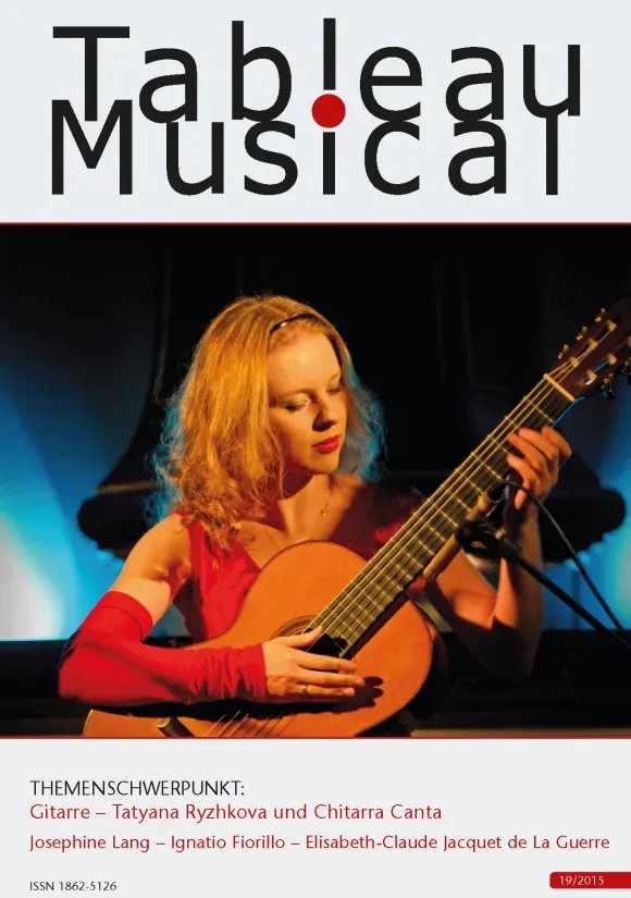 Furore Edition Tableau Musical Nr. 19 Heft Gitarre