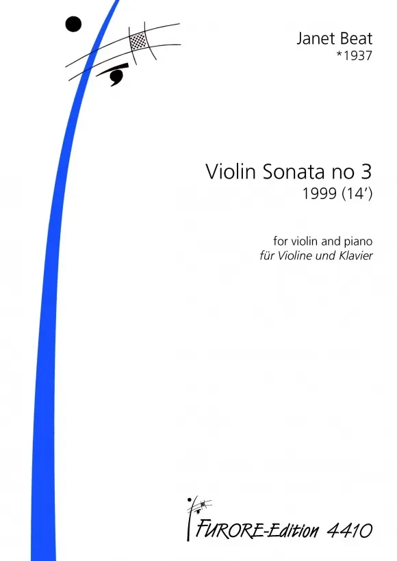 Furore Edition Violin Sonata no 3 Violine Klavier Noten