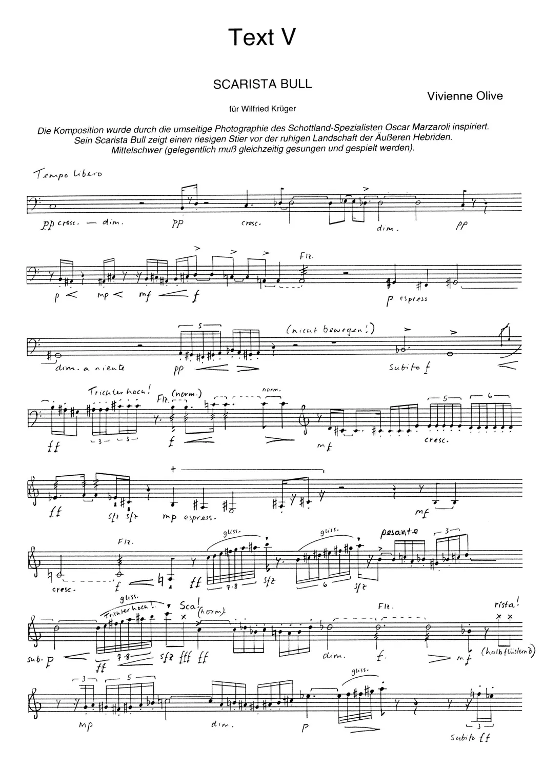 Furore Edition Text V Partitur Horn mittelschwer