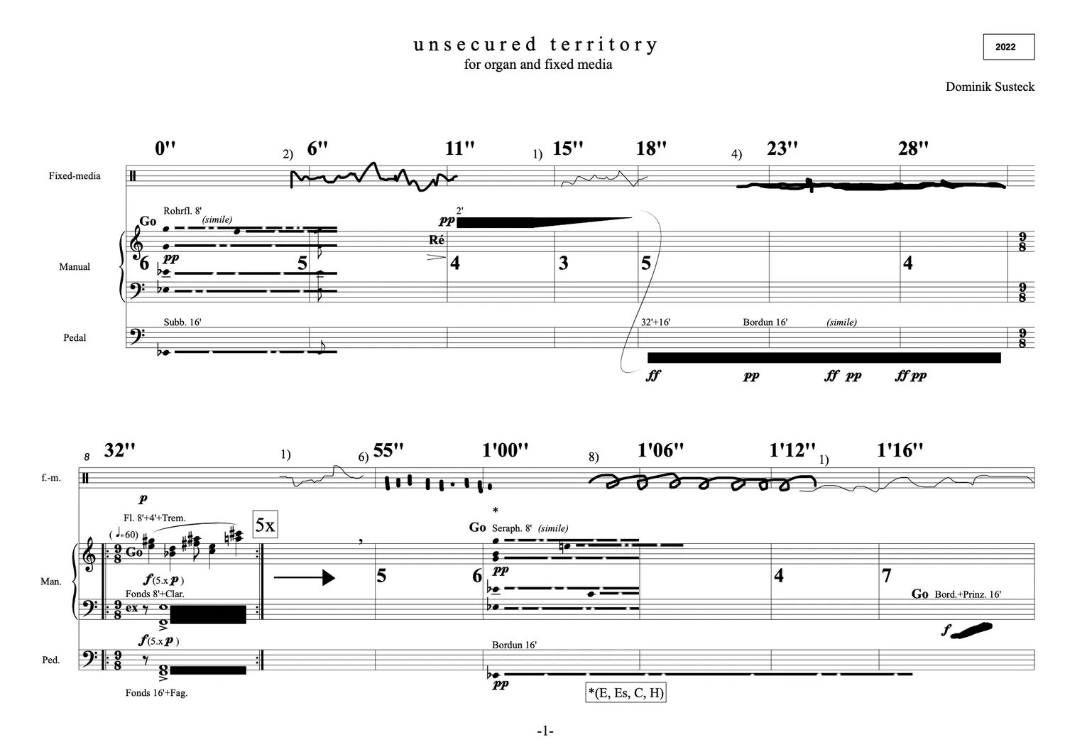 Are Musik Verlag Susteck unsecured territory Noten Orgel Tonband