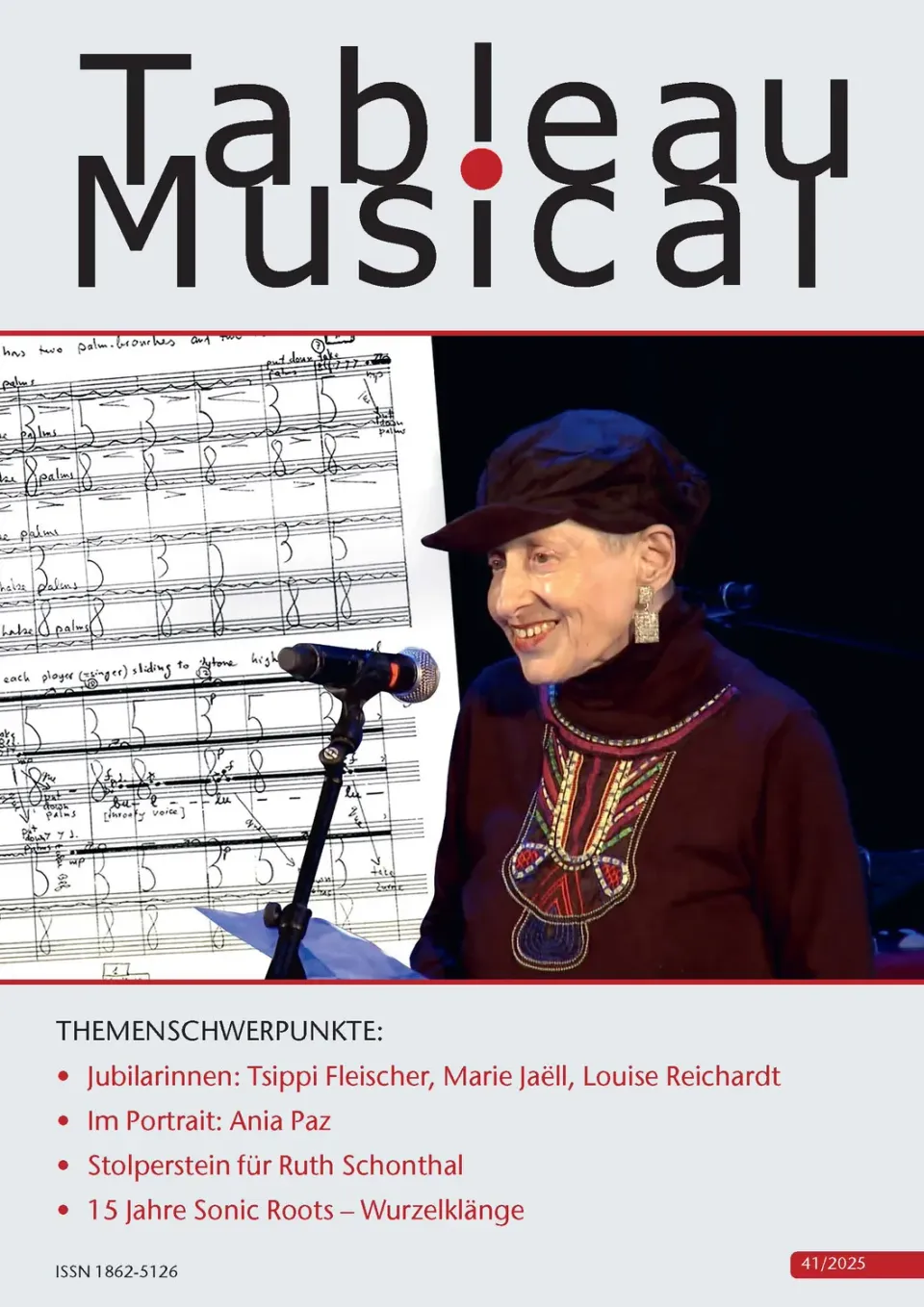 Furore Edition Tableau Musical Nr. 41 Herbst 2025 Zeitschrift