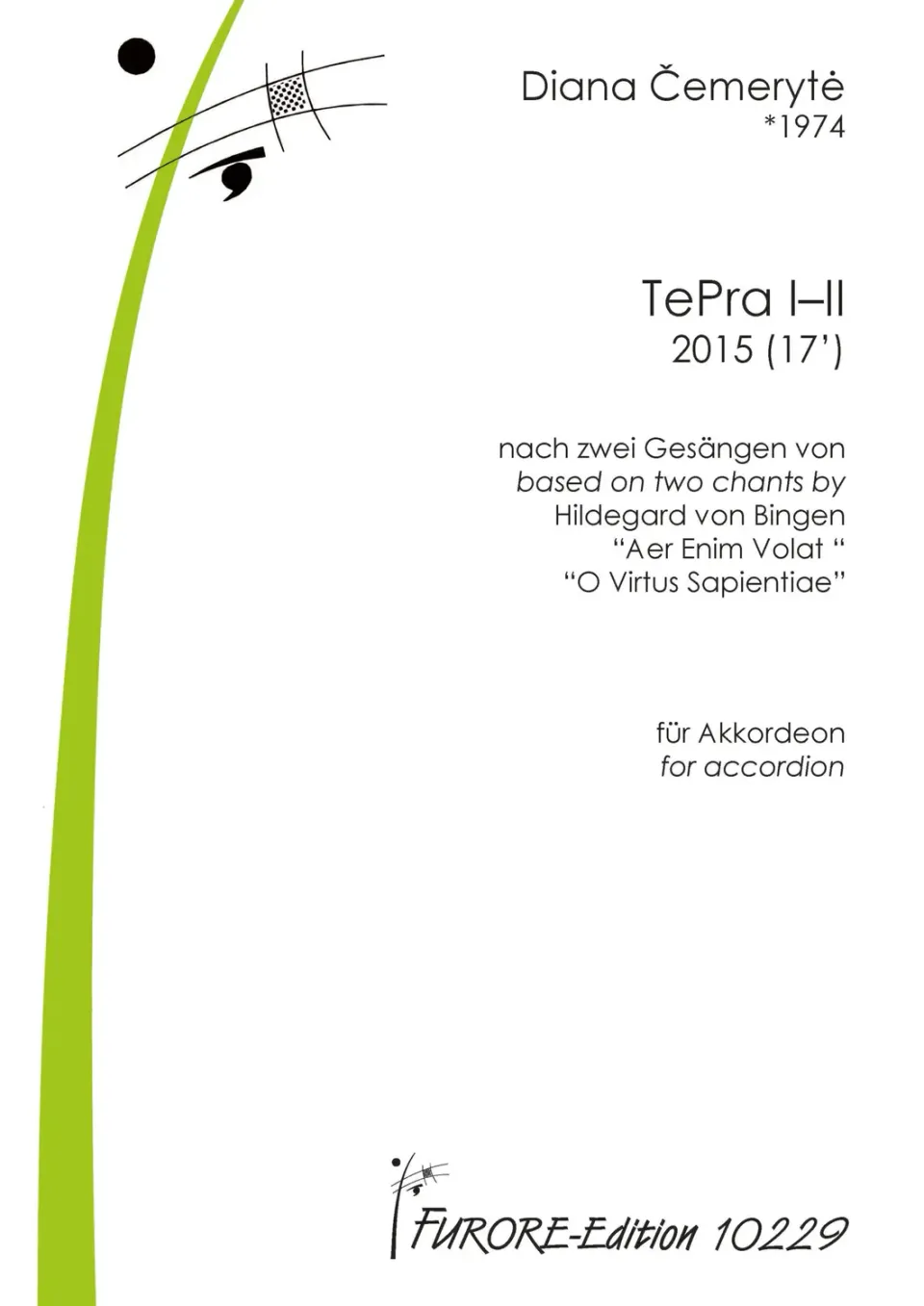 Furore Edition TePra I-II Akkordeonnoten