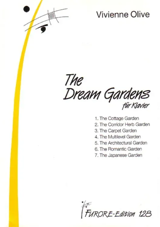 Furore Edition The Dream Gardens Klaviernoten Partitur